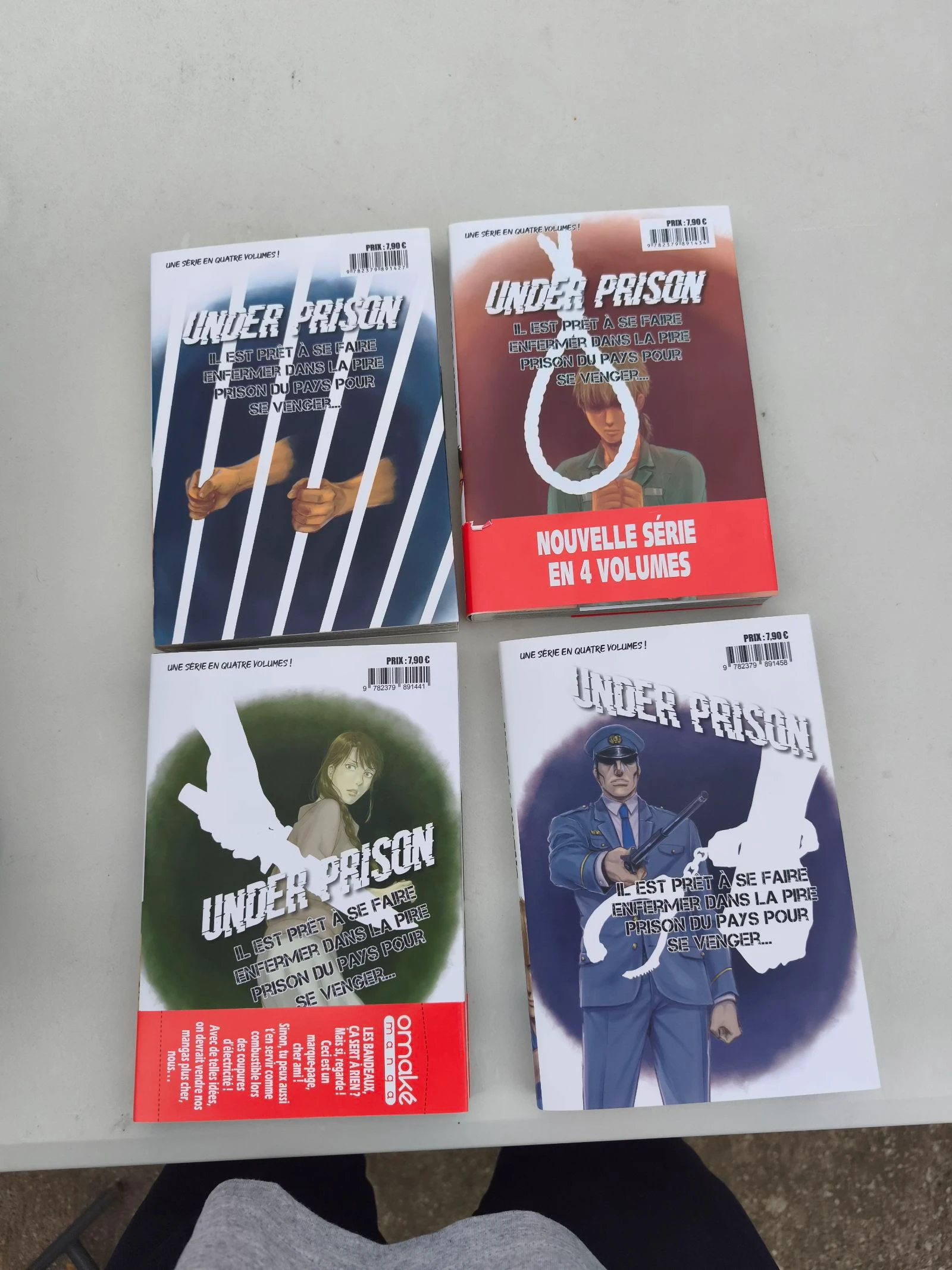 Coleção Manga Under Prison volumes 1 a 4 completo novo – photo 6